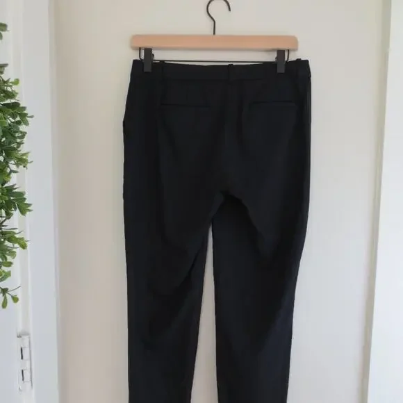 J. Crew Womens Cafe Capri Pants Black Size 0 - Picture 3 of 5